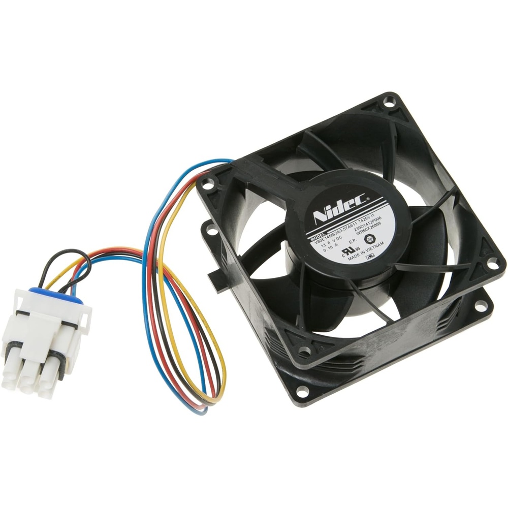GE Appliances Refrigerator Evaporator Fan Motor WR60X26866, WR60X26033