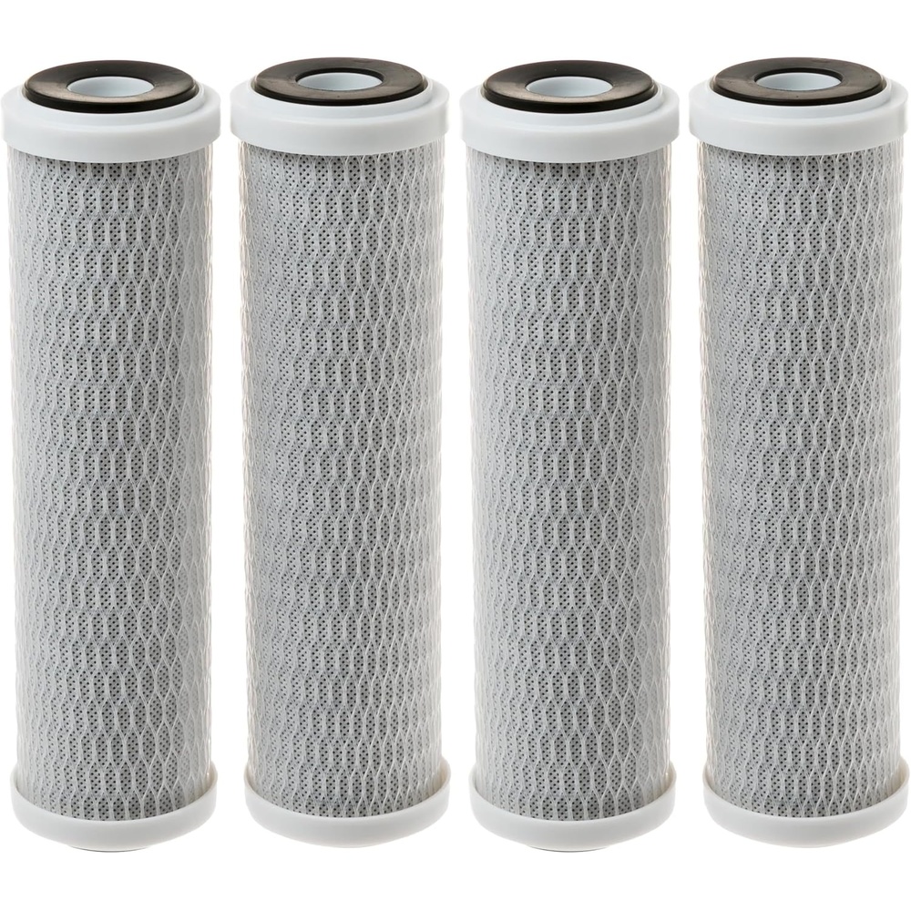 GE FX12P Under Sink Water Filter | Replacement for Reverse Osmosis System | NSF Certified: Reduces Sediment, Rust & Other Impurities from Water | Replace Every 6 Months for Best Results | 2 Filters(2 Count (Pack of 2))