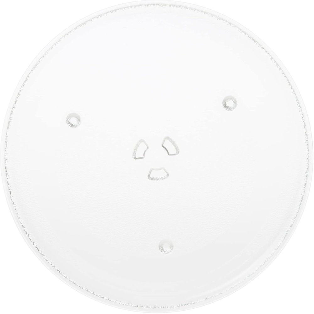 GE Appliances UNIVTRAY112 11.25-Inch Microwave Tray Replacement – Durable, High-Quality Glass Turntable Plate for Improved Cooking Performance(12.5 inch)