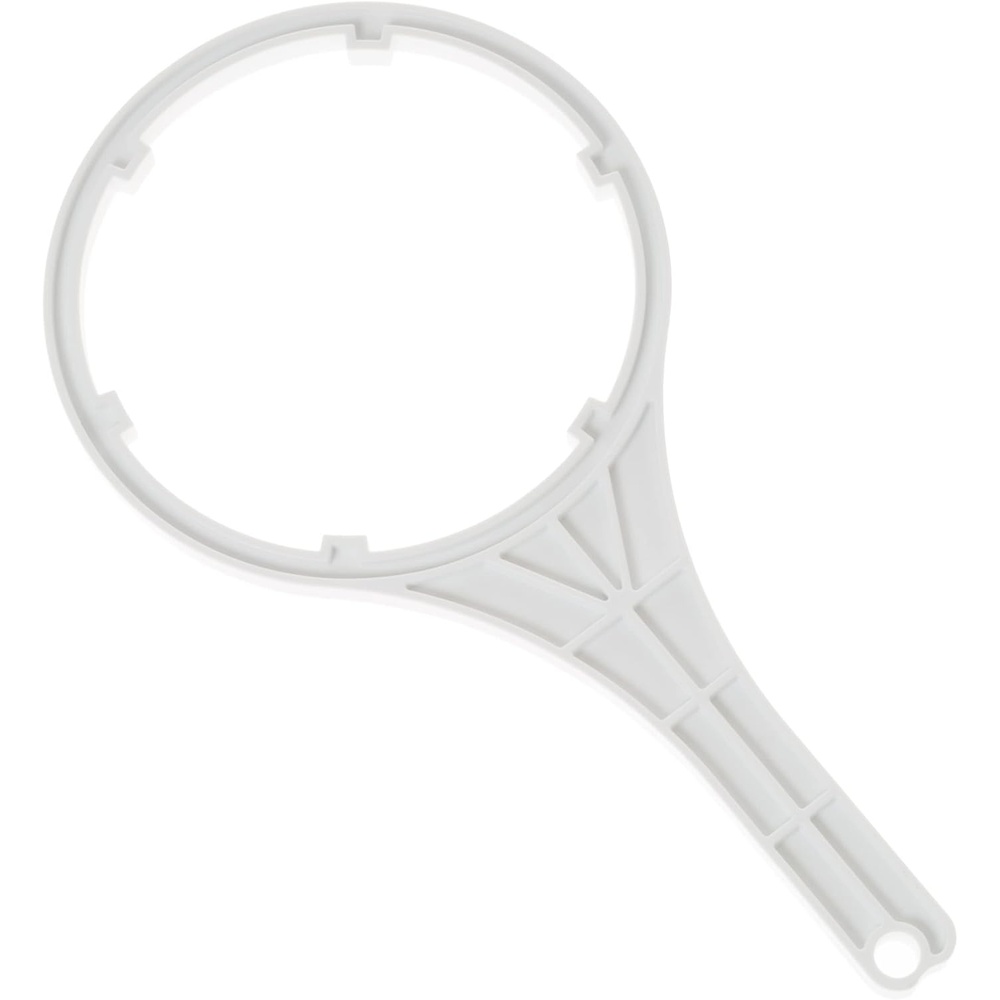 GE Plastic Water Filter Wrench | Allows for Easy Removal of At-Home Water Filtration System | Use for 1″ Water Filter Systems | White | HHWRNCH (Only compatible with GXWH40L, GXWH38S, and GXWH35F)