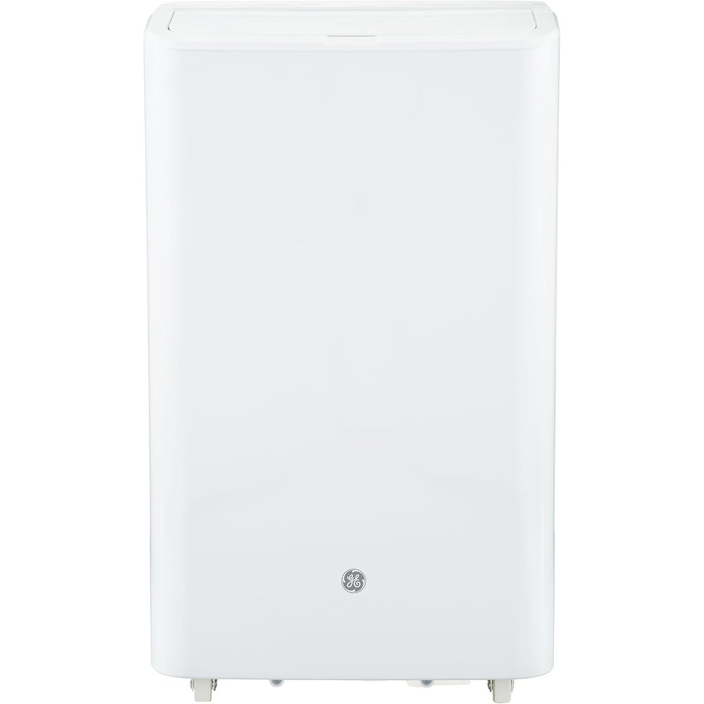 GE 7,000 BTU Smart Portable Air Conditioner, Compact 3-in-1 AC with Dehumidifier & Fan, Cools Rooms up to 300 Sq Ft, No-Drain Auto Evaporation, Wi‑Fi, Alexa/Google, Window Kit Included